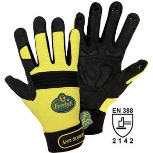 FERDYF. Gants de protection 1970 Cuir synth&eacute;tique CLARINO&reg; Norme EN 388 Taille 7 (S)