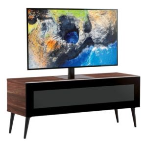 Meliconi Meuble TV L.120 cm SOLNA Bois foncé/noir