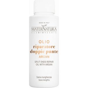 MaterNatura Olio Riparatore Doppie Punte all'Argan - 50 ml