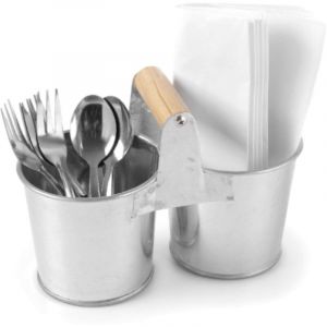 Hendi Seau Double avec Poign&eacute;e