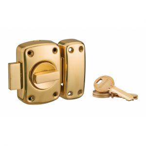 THIRARD Verrou de porte d'entrée mirage à bouton et cylindre 45 mm