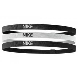 Nike 9318-4 Bande de Front Homme, Noir/Blanc/Noir, FR : Taille Unique (Taille Fabricant : Taille Unique)