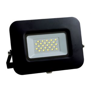 Optonica Projecteur LED 10W (60W) Noir Premium Line IP65 850 lumens | Noir - Blanc Froid (6000K)