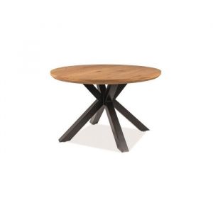 AC-Déco Signal TABLE RITMO CHÊNE / CADRE NOIR FI 120 - 5901477281136
