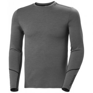 Helly Hansen Lifa Merino Midweight Crew - Gris - taille M 2024