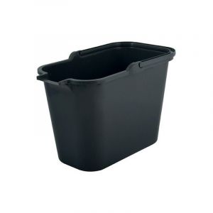 MSV Seau rectangulaire 12L pp Gris