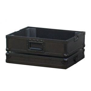 Power Acoustics Flight Case Pour Platine Vinyl Couleur Noire