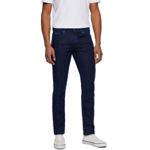 Boss Effect Hommes Delaware BC-L-C Jean Slim Fit Bleu en Denim Stretch Confortable