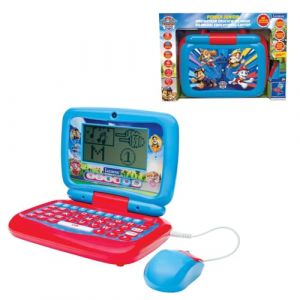 Lexibook Ordinateur portable éducatif bilingue Pat'Patrouille