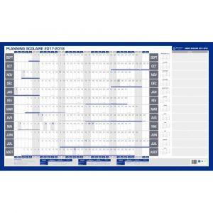 Image de CBG PLANSCOL - 96605 - Planning souple annuel scolaire - Format 60 x 99 cm