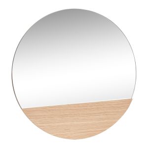 Miroir mural rond 50cm Crescent - Hübsch