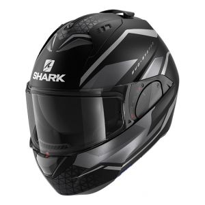Shark Casque modulable EVO ES Yari Mat noir/anthracite/anthracite - L