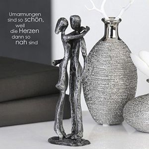 Casablanca Skulptur Couple Paar der Liebe silber 18 cm 74603