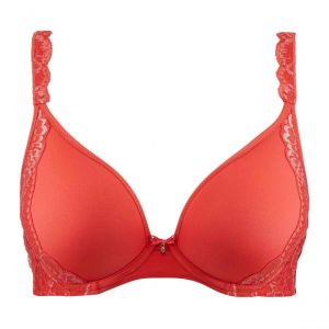 Aubade Soutien-gorge plongeant spacer armatures Rouge