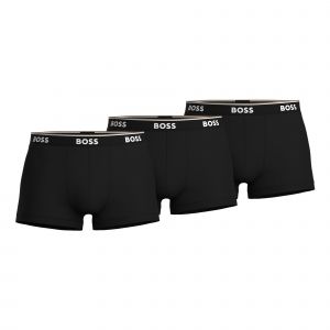 Image de Boss Effect Lot de 3 boxers courts coton stretch Noir - Couleur Noir - Taille S