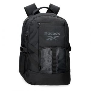 Reebok Cross Truck One Sac à dos pour ordinateur portable, fabriqué en polyester, compression latérale pour ajuster la charge, bretelles larges, ergonomiques et rembourrées, par Joumma Bags, Noir,