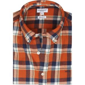McGregor Chemise A Carreaux Orange taille XXL