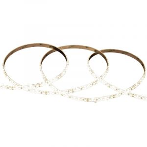 Ruban LED 24V SMD 120 LED/m 5m 10W/m 1000lm/m Largeur 8mm Coupe 5cm IP65 4000K Blanc neutre