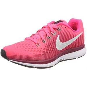Image de Nike WMNS Air Zoom Pegasus 34, Chaussures de Fitness Femme, Multicolore (Racer Pink/Vast Grey 605), 38 EU