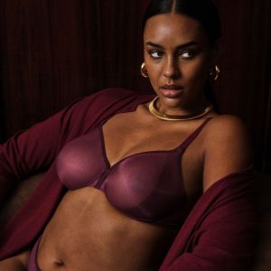 GOSSARD Soutien-gorge transparent - Violet