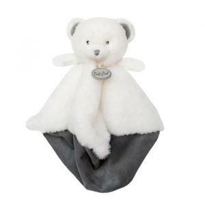 Babynat ' Pap'ours - Doudou 25cm - blanc