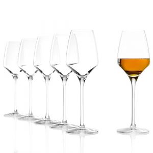 Verres à vin doux Experience de Stölzle Lausitz, 190 ml, lot de 6, aspect soufflé à la bouche, résistants au lave-vaisselle