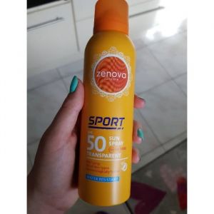 Image de Zenova suncare Sport sun spray spf 50 transparent