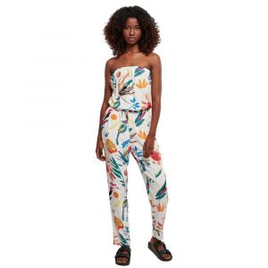 Urban classics Combinaison Longue Viscose Bandeau M White Sand Fruity