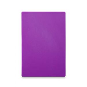 Hendi Planche &agrave; D&eacute;couper HACCP - 600x400 - Violet - 18 mm d'Epaisseur