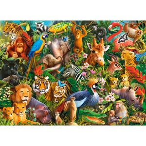 Castorland Puzzle 180 pièces : Animaux étonnants