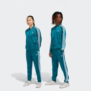 Adidas SST TRACK PANTS legacy teal Originals, Apparel, legacy teal, taille: 164 - Couleur Bleu - Taille 164