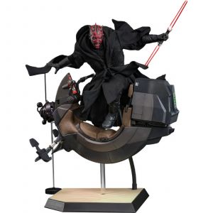 Hot Toys Figurine MMS749 - Star Wars : The Phantom Menace - Darth Maul & Sith Speeder