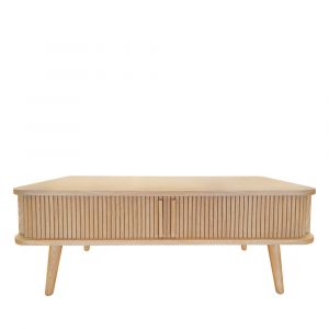 Woodman Table Basse Design Rove 107cm Ch&ecirc;ne