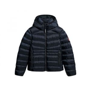 Superdry Doudounes HOODED FUJI PADDED JACKET Marine - Taille FR 38,FR 40,FR 42,FR 44,FR 36
