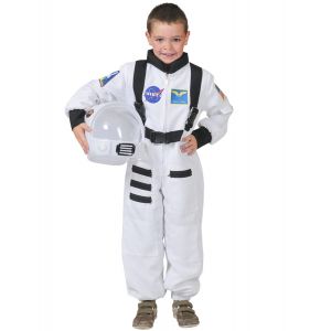 Déguisement astronaute blanc enfant Taille: 4 6 ans (104 cm)