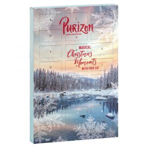 Purizon Calendrier de l'Avent sans céréales pour chat - 1 calendrier (15,6 g)