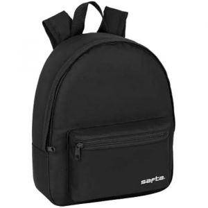 Mini sac &agrave; dos - SAFTA - Noir - 27 x 10 x 32 cm - Confortable - Polyvalent