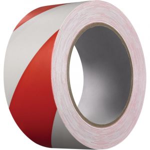 Lot ruban de signalisation extra 339 kip 1 carton(s) de 36 rouleau(x) ruban signalisation 339 pvc rouge/blanc l33m l50mm - kip