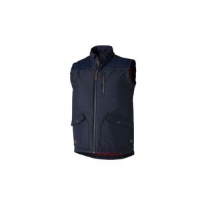 Molinel Gilet Body warmer Denim bleu marine tl 03049999158 tl - Bleu marine