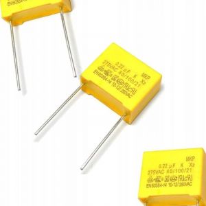Condensatore MKP X2 0.47uF 310V AC polipropilene 22.5mm