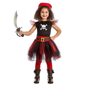 Boland Costume de pirate pour enfants, 3 pi&egrave;ces, costume de carnaval pour une f&ecirc;te &agrave; th&egrave;me, Halloween ou le carnaval, costume de marin