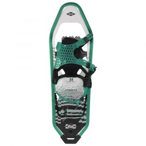 Atlas Snow-shoe Raquettes À Niege Range Trail Femme 23-54 Kg Green / Grey