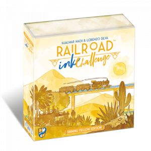 Iello Railroad Ink Challenge - Jaune