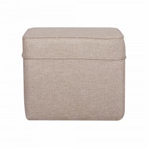 Pouf tissu Ondine