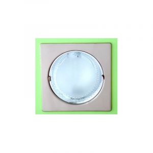 Downlight Encastré 1xe27 9x18.8x18.8 Cm S/Bom.Cuadrad.Niquel Cut 17d