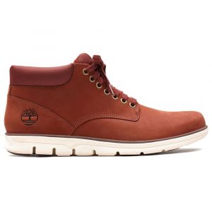 Timberland Bradstreet Leather Sensorflex', Bottes Chukka Homme, Marron (Rust Nubuck), 40 EU