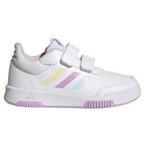 Adidas Tensaur Sport 2.0 CF K, Sneaker, FTWR White/Almost Blue/Bliss Lilac, Numeric_36 EU