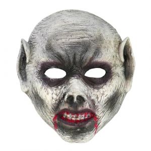 Ruedelafete Boland - Masque d'horreur pour déguisements, masque facial pour Halloween et Carnaval, Zombie, tueur