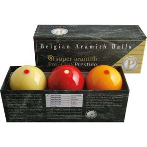 Aramith Jeu de boules de billard Super 61.5mm Prestige