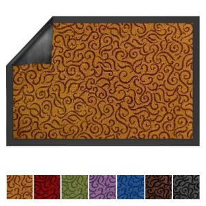 Karat - Paillasson d'entrée Brasil Marron Clair 60 x 90 cm